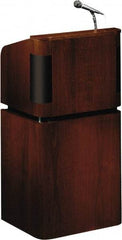 Oklahoma Sound - Wood Full Floor Lectern - 20-1/2" Deep x 24" Wide x 48" High - Strong Tooling