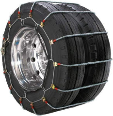 Peerless Chain - Dual Axle Tire Chains - For Use with 8.25-20, 9-22.5, 235/80-22.5, 245/80-22.5, 255/70-22.5, 255/75-22.5 - Strong Tooling