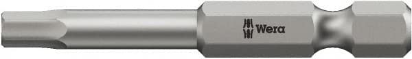 Wera - 0.1563" Hex Bit - 1/4" Hex Drive, 6" OAL - Strong Tooling