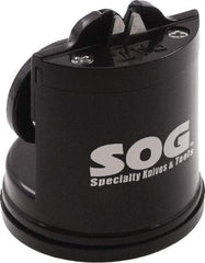 SOG Specialty Knives - Knife Sharpener - For Use with All Plain Edge Knives - Strong Tooling