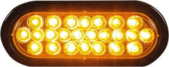 Buyers Products - 6 Flash Rate, Recessed Mount Emergency Strobe Light Assembly - Powered by 12 to 24 Volts, Amber - Strong Tooling