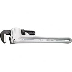 Rothenberger - Pipe Wrenches Type: Cast Aluminum Pipe Wrench Maximum Pipe Capacity (Inch): 5 - Strong Tooling