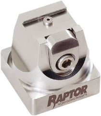 Raptor Workholding - 3/4" Jaw Width, 2-1/8" High x 2.07" Long x 2.07" Wide Dovetail Vise - For Use with 4 & 5 Axis Workholding Systems - Strong Tooling