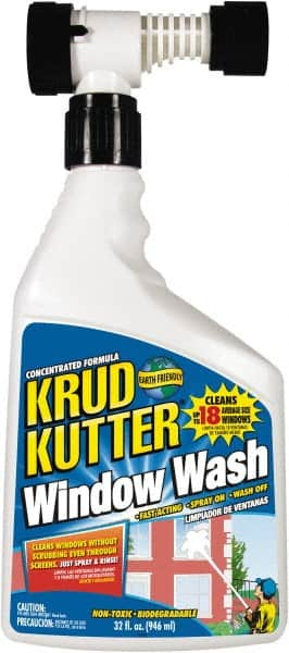 Krud Kutter - 32 oz Bottle Glass Cleaner - Strong Tooling