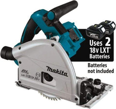 Makita - 18 Volt, 6-1/2" Blade, Cordless Circular Saw - 2,500 to 6,300 RPM, Lithium-Ion Batteries Not Included - Strong Tooling