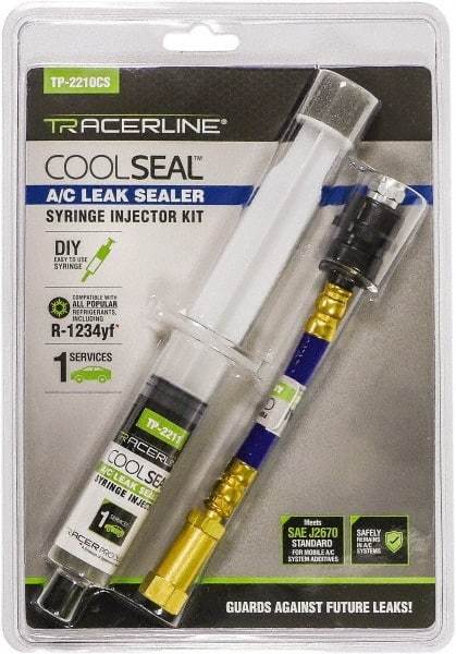 Spectroline - 3 Piece Automotive Leak Detector Kit - Uses UV Method, For A/C Systems & Hoses - Strong Tooling