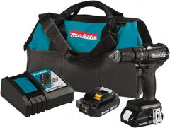 Makita - 18 Volt 1/2" Keyless Chuck Cordless Hammer Drill - 0 to 25,500 BPM, 0 to 1,700 RPM, Reversible - Strong Tooling