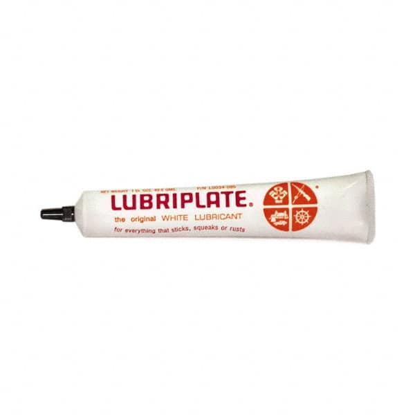 Lubriplate - 1.75 oz Tube Calcium General Purpose Grease - Off White, 150°F Max Temp, NLGIG 0, - Strong Tooling