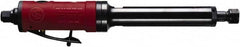 Chicago Pneumatic - 1/4" Collet, Straight Handle, Straight Air Die Grinder - 22,000 RPM, Rear Exhaust, 25 CFM, 0.47 hp, 90 psi, 1/4" Inlet - Strong Tooling