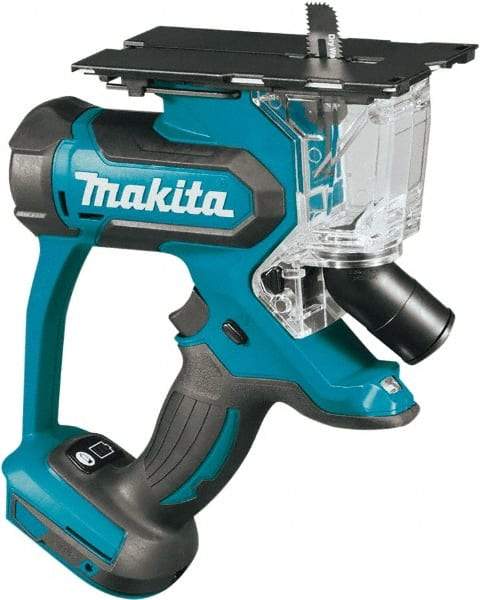 Makita - 18 Volt, 6,000 SPM, 1-3/16" Stroke Length, Lithium-Ion Cordless Jigsaw - 90° Cutting Angle, Series 18V LXT - Strong Tooling