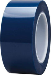 3M - 1-1/2" Wide x 72 Yd Long Blue Polyester Film Masking Tape - Series 8991, 2.4 mil Thick - Strong Tooling