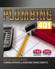 DELMAR CENGAGE Learning - Plumbing 401 Publication, 1st Edition - by Phcc Educational Foundation Plumbing Apprentice & Journeyman, Delmar/Cengage Learning, 2008 - Strong Tooling