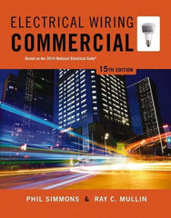 DELMAR CENGAGE Learning - Electrical Wiring Commercial Publication, 15th Edition - by Simmons/Mullin, Delmar/Cengage Learning, 2014 - Strong Tooling