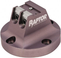 Raptor Workholding - 3/4" Jaw Width, 3" High Dovetail Vise - For Use with 4 & 5 Axis Workholding Systems - Strong Tooling