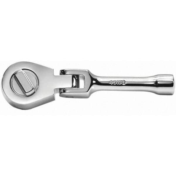 SK - Pear Head - Chrome Finish, 5" OAL, 40 Gear Teeth - Strong Tooling