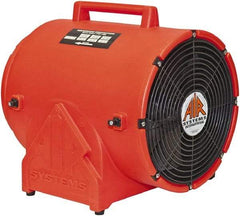 AIR Systems - 12" Inlet, Electric AC Ventilation Fan - 1 hp, 1,866 CFM (Free Air), 115 Max Voltage Rating - Strong Tooling