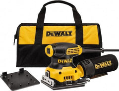 DeWALT - 14,000 OPM, Electric Orbital Sander - Square, Oscillating Sander, 2.3 Amps - Strong Tooling