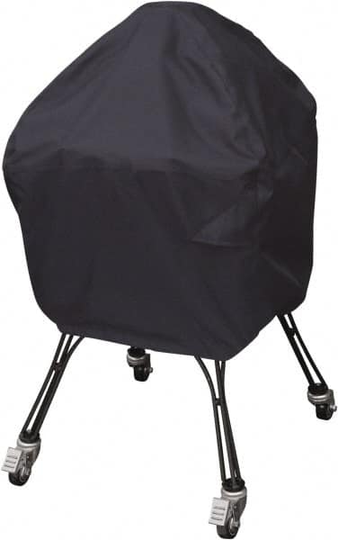 Classic Accessories - Polyester Grill Protective Cover - 22" Diam x 40" High, Black - Strong Tooling