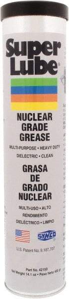 Synco Chemical - 14.1 oz Cartridge Synthetic Lubricant General Purpose Grease - Translucent White, Environmentally Friendly, 450°F Max Temp, NLGIG 2, - Strong Tooling