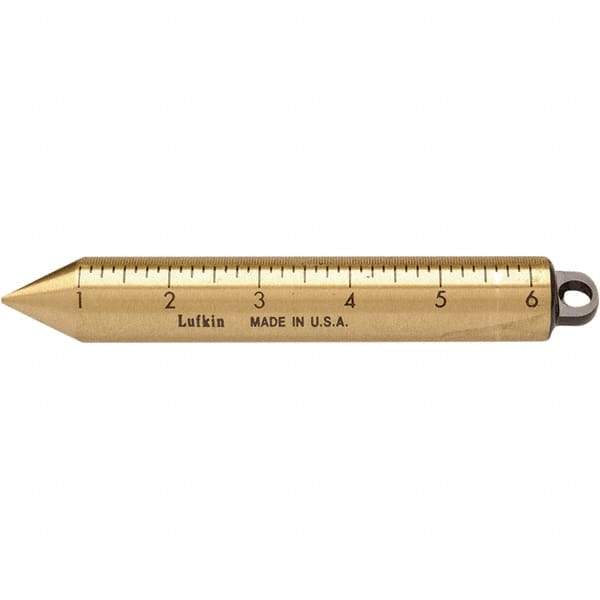 Lufkin - Plumb Bobs Weight (oz.): 20.00 Material: Brass - Strong Tooling