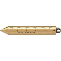 Lufkin - Plumb Bobs Weight (oz.): 20.00 Material: Brass - Strong Tooling