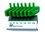 7 Piece - T6; T7; T8; T9; T10; T15; T20 MagicSpring® - Torx Wing Handle Set - Strong Tooling