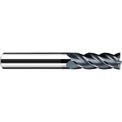 Fraisa - 3/8, 1" LOC, 3/8" Shank Diam, 2-3/4" OAL, 4 Flute Solid Carbide Square End Mill - Strong Tooling