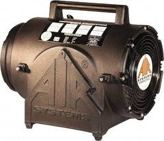 AIR Systems - 8" Inlet, Electric AC Contractor Grade Axial Fan - 0.33 hp, 823 CFM (Free Air), Explosion Proof, 220 Max Voltage Rating - Strong Tooling