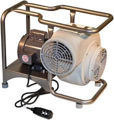 AIR Systems - 8" Inlet, Electric AC Centrifugal Blower - 0.75 hp, 1,308 CFM (Free Air), 220 Max Voltage Rating - Strong Tooling