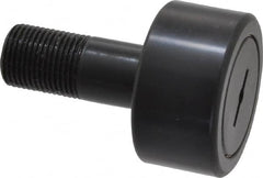 Accurate Bushing - 1-7/8" Roller Diam x 1" Width, 3/4" Stud Diam x 1-3/4" Length, Stud Cam Follower - Steel, 7/8" Thread Length, 3/4-16 Thread, 2-3/4" OAL, 7,870 Lb Dynamic Cap, 7,950 Lb Static Cap - Strong Tooling