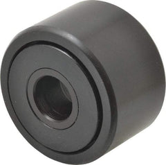 Accurate Bushing - 5/8" Bore, 2" Roller Diam x 1-1/4" Roller Width, Steel Yoke Cam Follower - 10,370 Lb Dynamic Load Capacity, 1-5/16" Overall Width - Strong Tooling