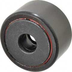 Accurate Bushing - 1/2" Bore, 1-3/4" Roller Diam x 1" Roller Width, Steel Yoke Cam Follower - 7,870 Lb Dynamic Load Capacity, 1-1/16" Overall Width - Strong Tooling