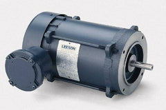 Leeson - 2 hp Explosion Proof Motor - L56C NEMA Frame, 115/208-230 Volts, 74% Efficiency at Full Load - Strong Tooling