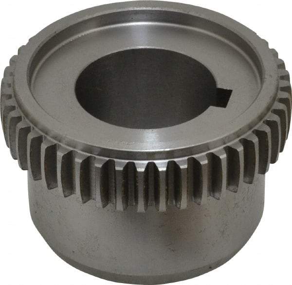 Lovejoy - 1-3/8" Inside x 3-3/4" Outside Diam, Rigid Coupling Hub - 5/16" Keyway Width x 5/32" Keyway Depth - Strong Tooling