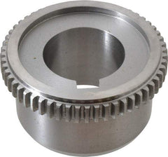 Lovejoy - 1-7/8" Inside x 4-3/4" Outside Diam, Rigid Coupling Hub - 1/2" Keyway Width x 1/4" Keyway Depth - Strong Tooling