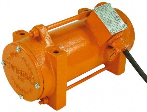 Vibco - 14 Amp, 12 Volt, 8-1/2" Long, Electric Vibrators - 0 to 400 Lbs. Force, 73 Decibels - Strong Tooling