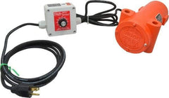 Vibco - 1 Phase, 2.6 Amp, 115 Volt, 8-3/16" Long, Electric Vibrators - 0 to 200 Lbs. Force, 70 Decibels - Strong Tooling