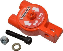 Vibco - 55 Lb. Force, 6 Cubic Feet per Minute, 24,000 RPM, 75 Decibel, Pneumatic Vibrator - 3-1/4" Long x 1-9/16" Wide x 1-7/8" High, 1/8 Port Inlet, 1/8 Port Outlet - Strong Tooling