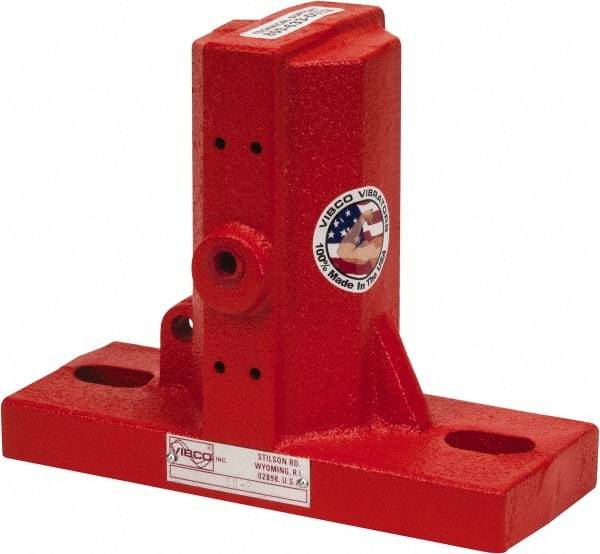 Vibco - 12 Cubic Feet per Minute, 5,500 RPM, 95 Decibel, Pneumatic Vibrator - 9" Long x 3-1/2" Wide x 7-1/4" High, 1/4 Port Inlet, 1/4 Port Outlet - Strong Tooling