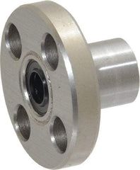 Value Collection - 1/4" ID, Round Flanged Single Linear Bearing - 1/2" OD - Strong Tooling