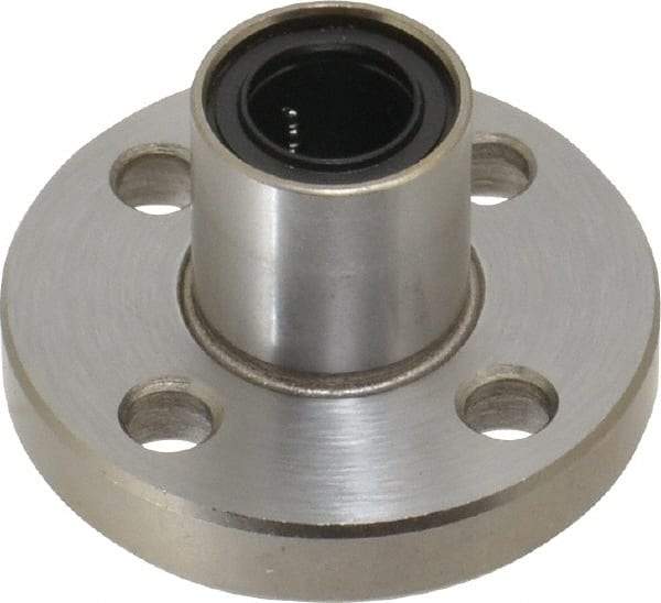 Value Collection - 3/8" ID, Round Flanged Single Linear Bearing - 5/8" OD - Strong Tooling