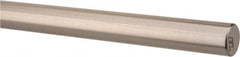 Thomson Industries - 10mm Diam, 3' Long, Steel Standard Round Linear Shafting - 60-65C Hardness, .3937/.3932 Tolerance - Strong Tooling