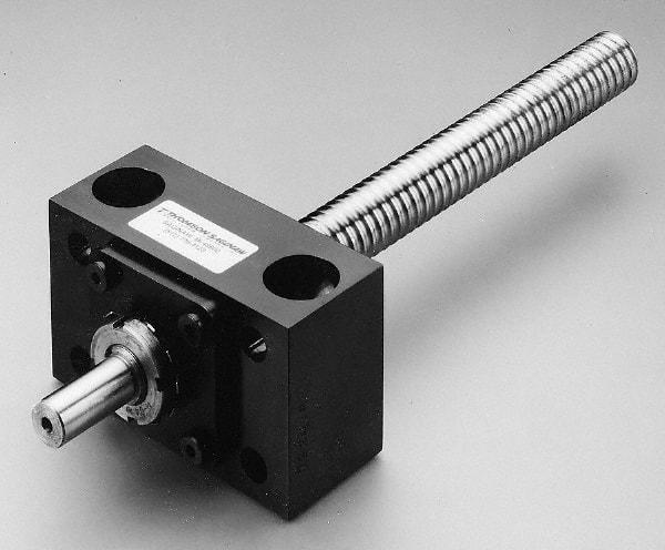 Thomson Industries - 3-1/2" Long, 2-3/4" High, Ballscrew End Block - 3/4" Lead Width, 1-1/2" Flange OD - Strong Tooling