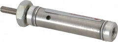 Norgren - 1/2" Stroke x 5/16" Bore Single Acting Air Cylinder - 10-32 Port, 5-40 Rod Thread - Strong Tooling