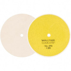 WALTER Surface Technologies - 6" Diam, Unmounted Buffing Wheel - Hook & Loop Felt Disc, High Density Density - Strong Tooling