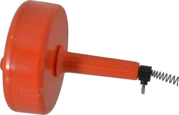 General Pipe Cleaners - For 1-1/4 to 2 Inch Pipe, 25 Foot Cable Length, Handheld, Manual and Hand Drain Cleaner - Plastic Drum - Strong Tooling