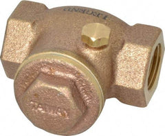 Legend Valve - 3/8" Brass Check Valve - Inline, FNPT x FNPT, 200 WOG - Strong Tooling