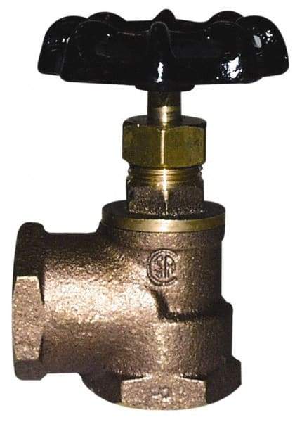 Legend Valve - 1/2" Pipe, Lead Free Brass Sillcock - Handwheel Handle, FNPT x MGHT End Connections, 125 psi WOG Rating - Strong Tooling