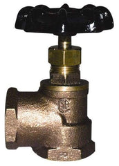 Legend Valve - 3/4" Pipe, 125 psi WOG Rating, Lead Free Brass Angle, Stop Valve - Handwheel Handle, FNPT x FNPT End Connections - Strong Tooling