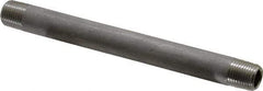 Merit Brass - Schedule 40, 1/8" Pipe x 4" Long, Grade 304/304L Stainless Steel Pipe Nipple - Welded & Threaded - Strong Tooling